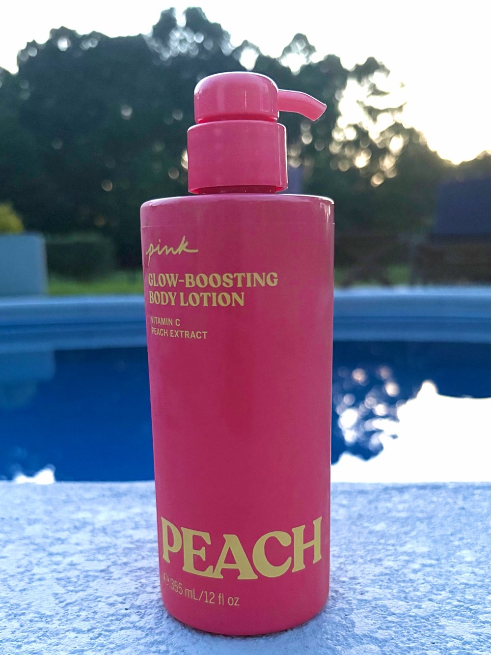 PINK Victoria’s Secret - 12oz PEACH - Glow Boosting Body Lotion - Picture 7 of 10